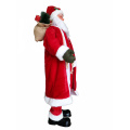 Christmas Decorations Standing Santa Plush Toy